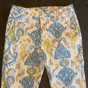 Boutique Ikat Capri Pants